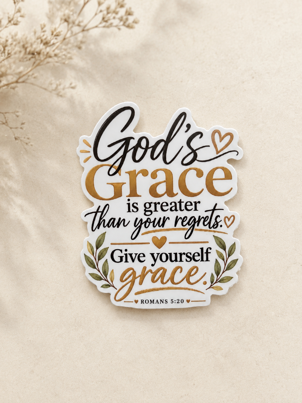 8-Piece Faith-Filled Sticker Collection