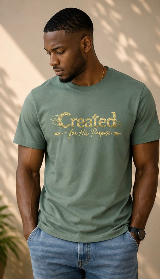 Created For His Purpose T-shirt